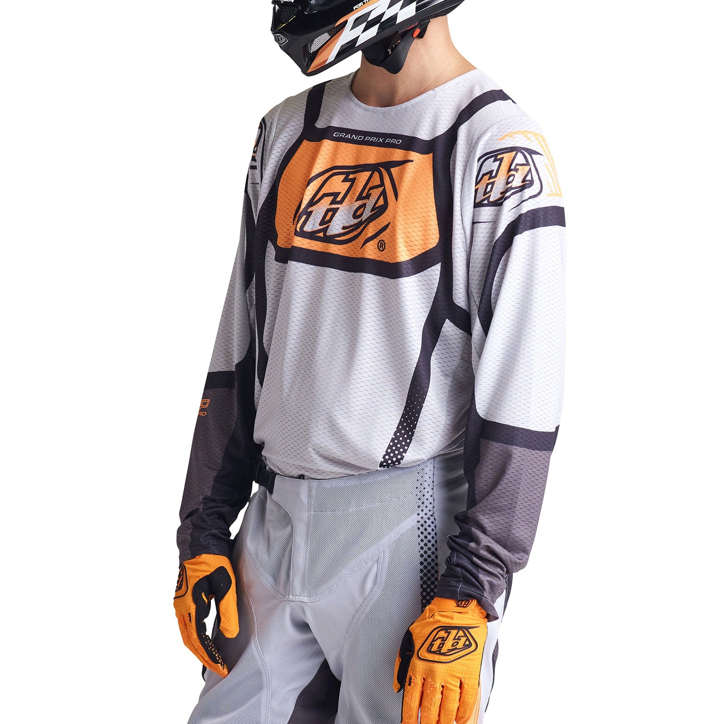 GP Pro Air Jersey Bands Gray / Neo Orange