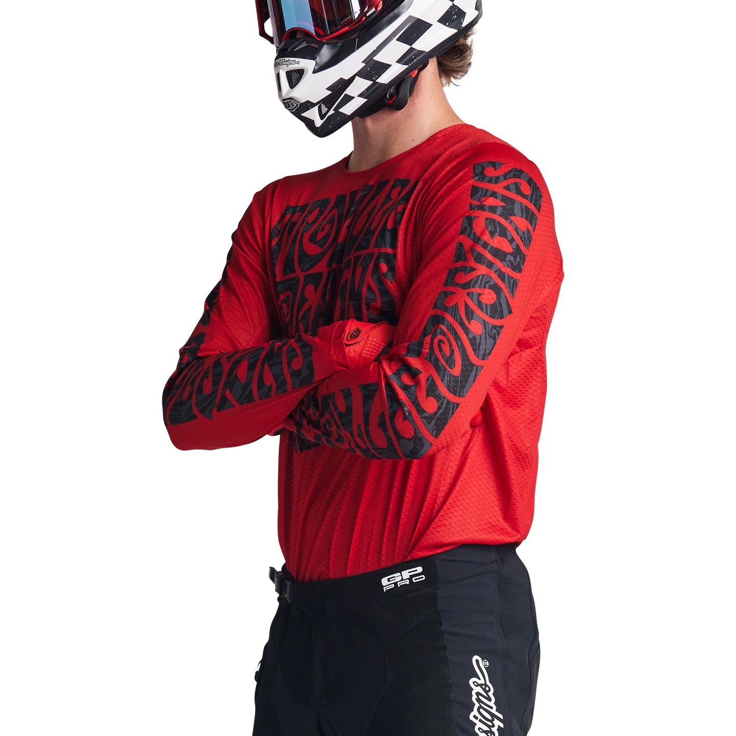 Maillot GP Pro Air Manic Monday Rouge Foncé