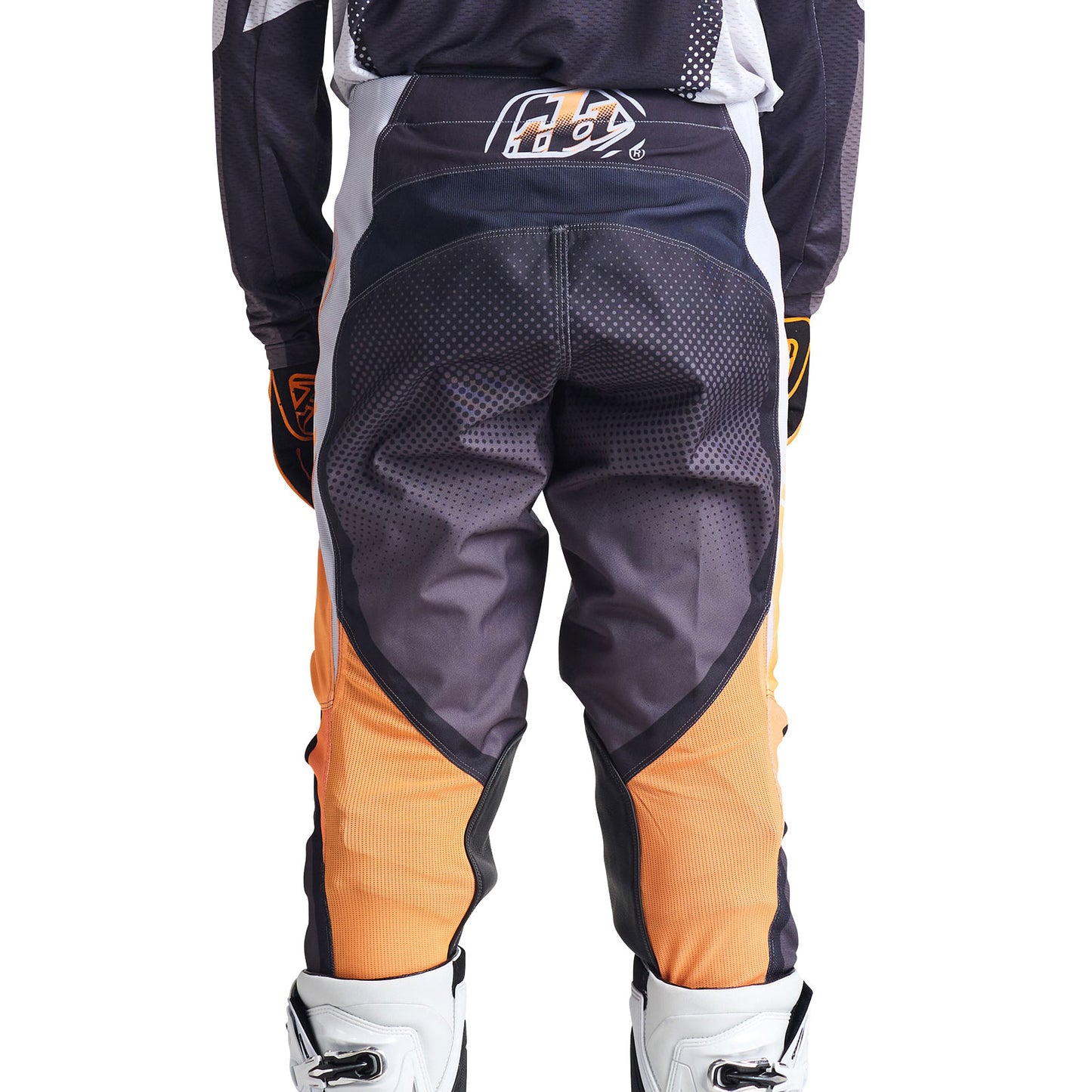 Bandes de pantalon GP Pro Air Gris / Néo Orange