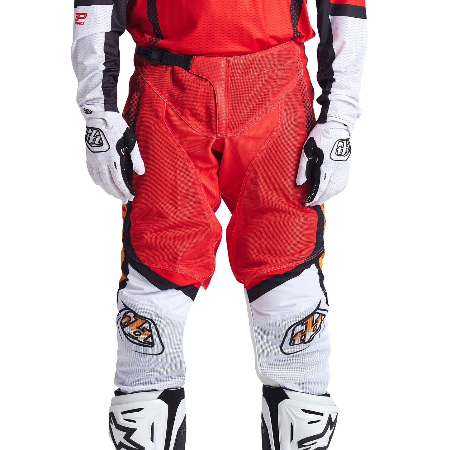 Bandes de pantalon GP Pro Air Rouge / Blanc