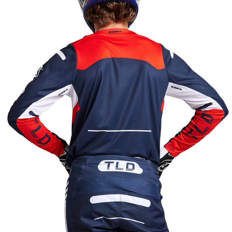 GP Pro Jersey Blends Navy / Orange