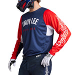 Maillot GP Pro Boltz bleu marine/rouge