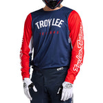 Maillot GP Pro Boltz bleu marine/rouge
