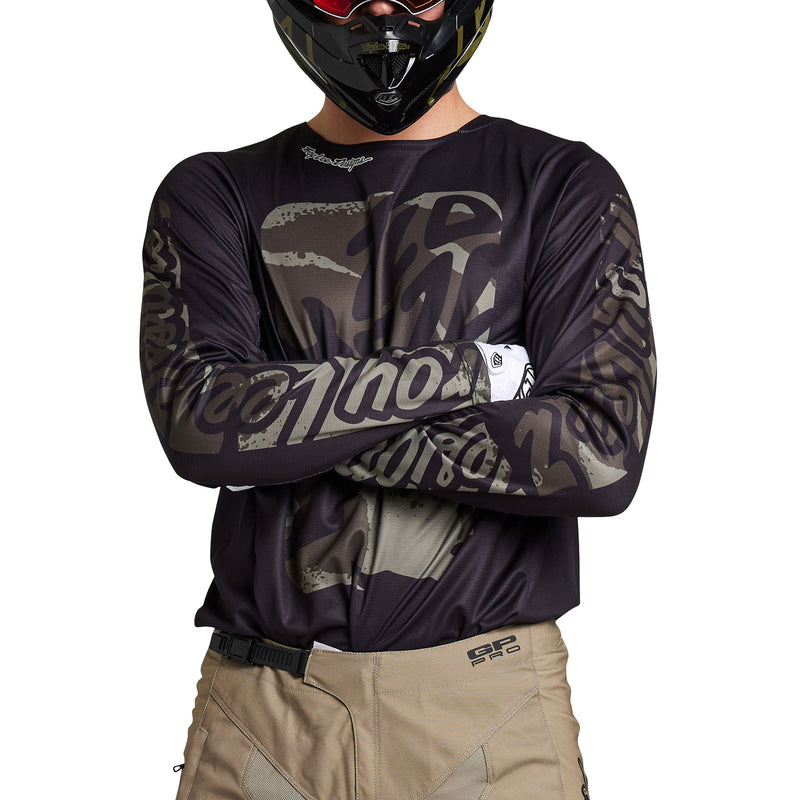 Maillot GP Pro en boîte, noir/olive