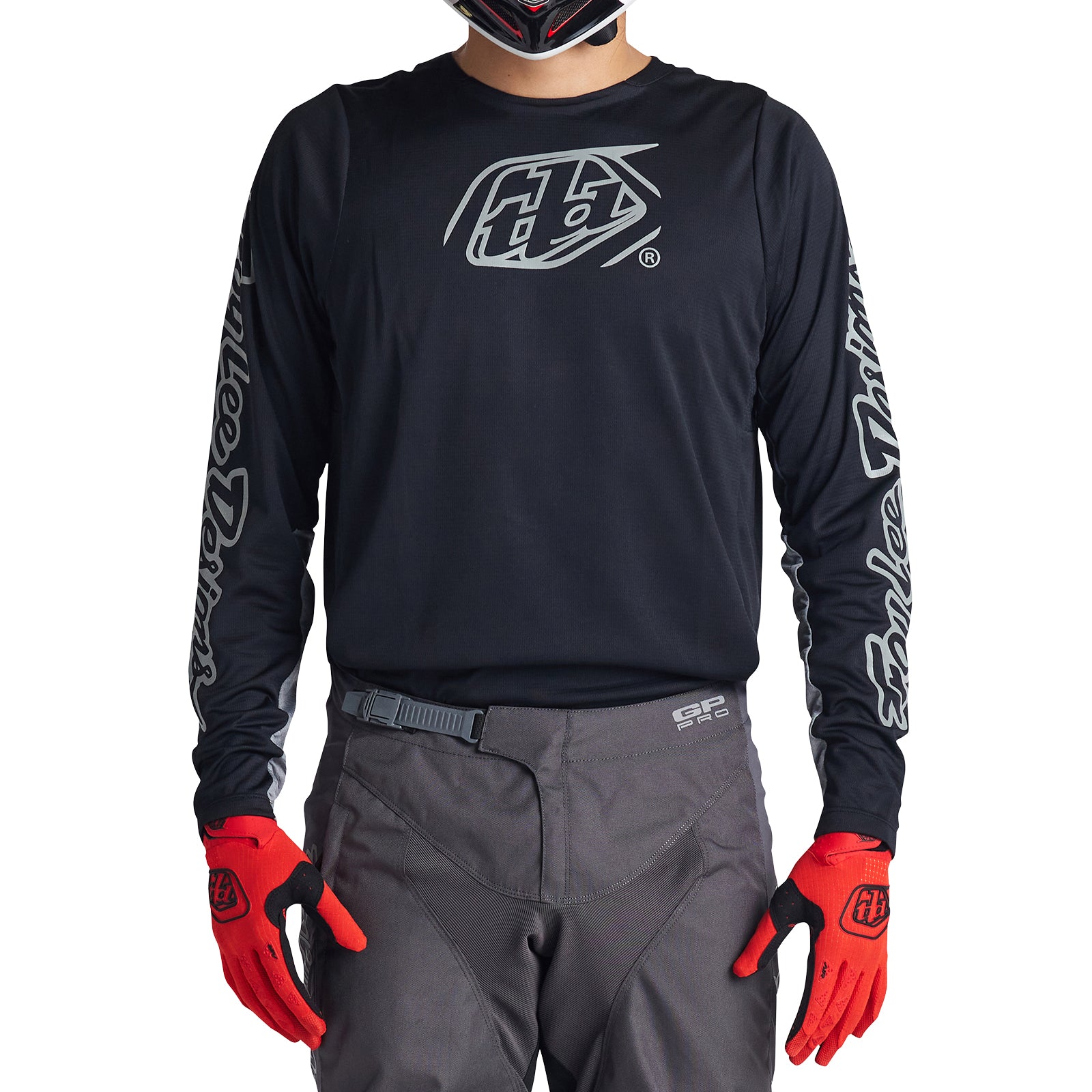 GP Pro Jersey Icon Black / Gray – Troy Lee Designs