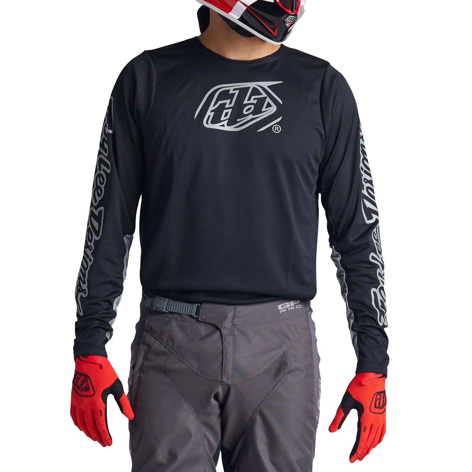 GP Pro Jersey Icon Black / Gray – Troy Lee Designs