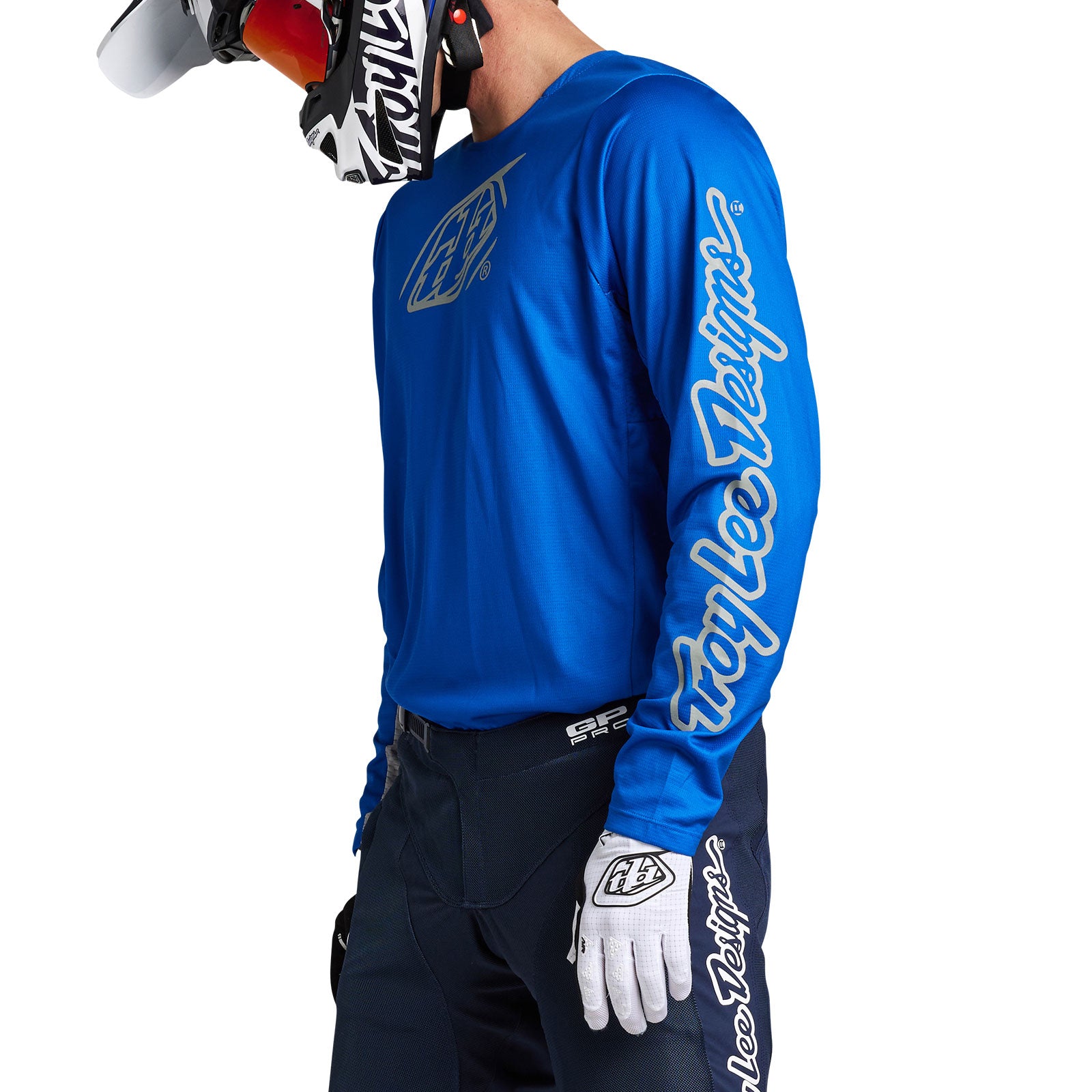 GP Pro Jersey Icon Blue / Silver – Troy Lee Designs