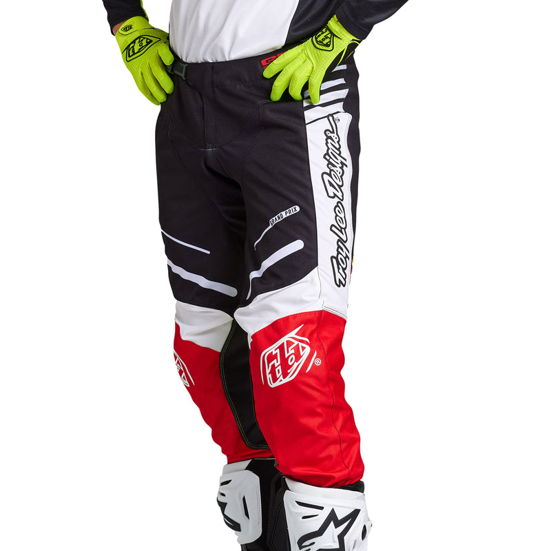 Pantalon GP Pro Mélange Blanc / Rouge Glo