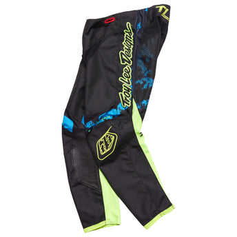 Pantalon de course pour jeunes, noir/jaune Astro, modèle GP.