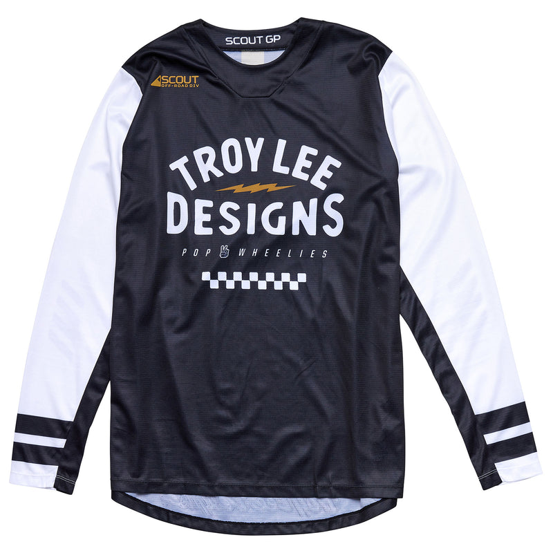 Maillot Scout GP Ride On Noir/Blanc