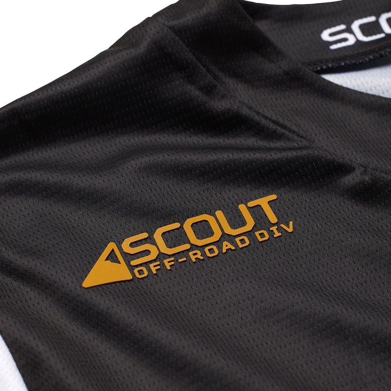 Maillot Scout GP Ride On Noir/Blanc