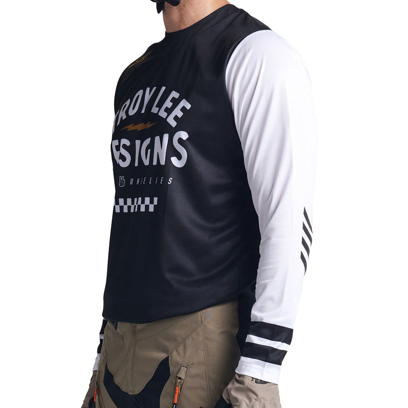 Maillot Scout GP Ride On Noir/Blanc
