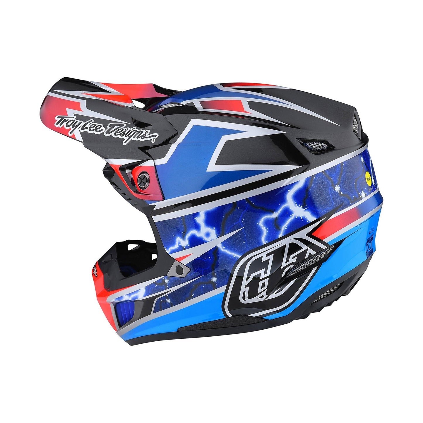 Casque Composite SE5 Bleu Foudre