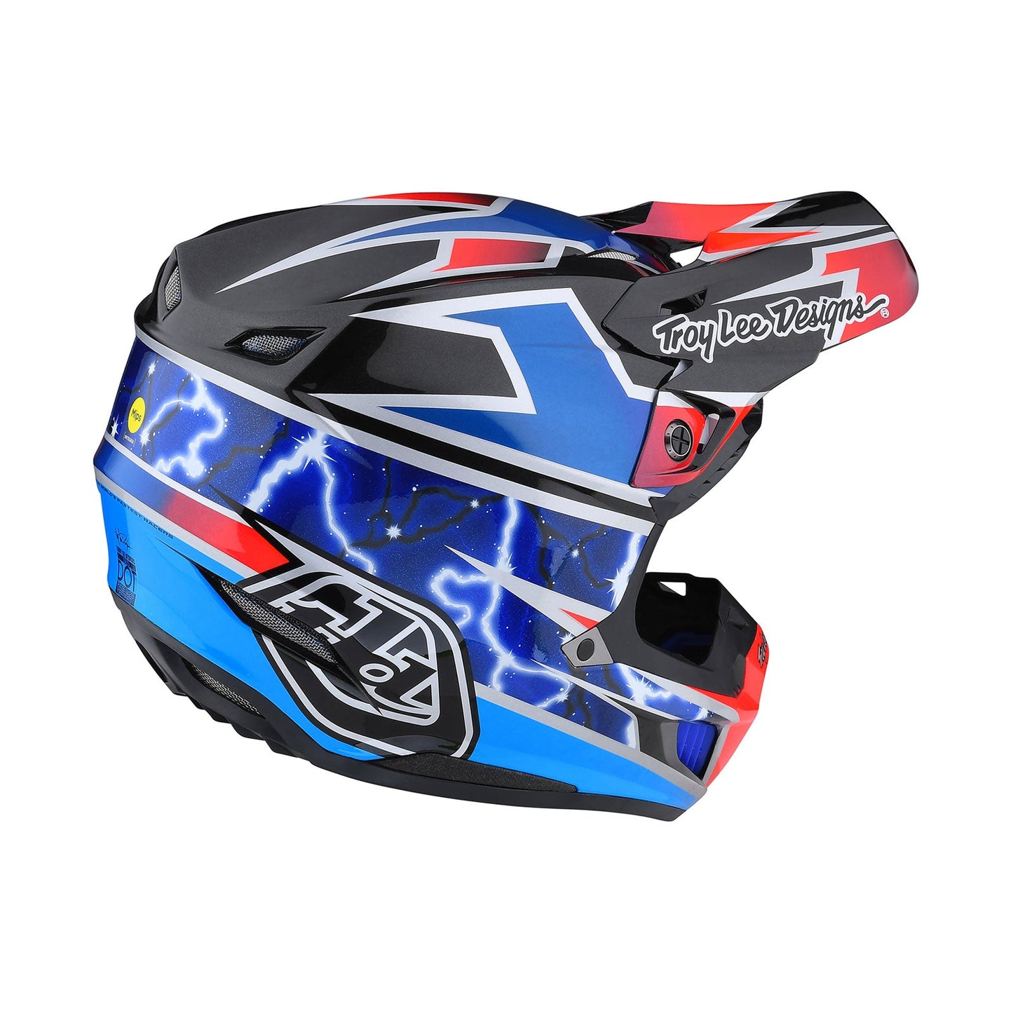 Casque Composite SE5 Bleu Foudre