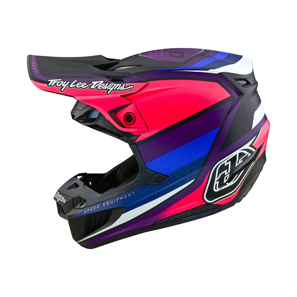 Yami_rosé SE5 Composite Helmet Reverb Black / Purple – Troy Lee Designs