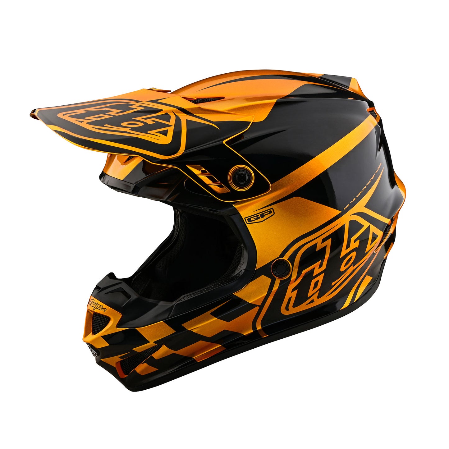 GP Helmet Check Up Gold / Black