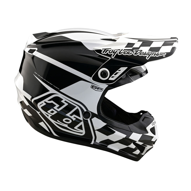 Vérification du casque GP Blanc/Noir