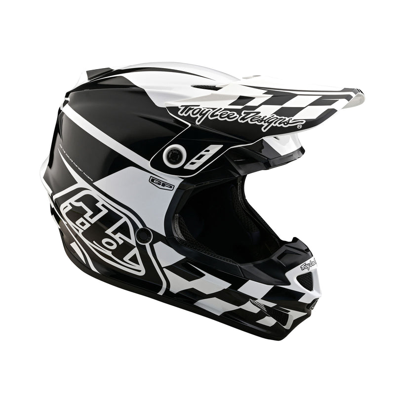 Vérification du casque GP Blanc/Noir