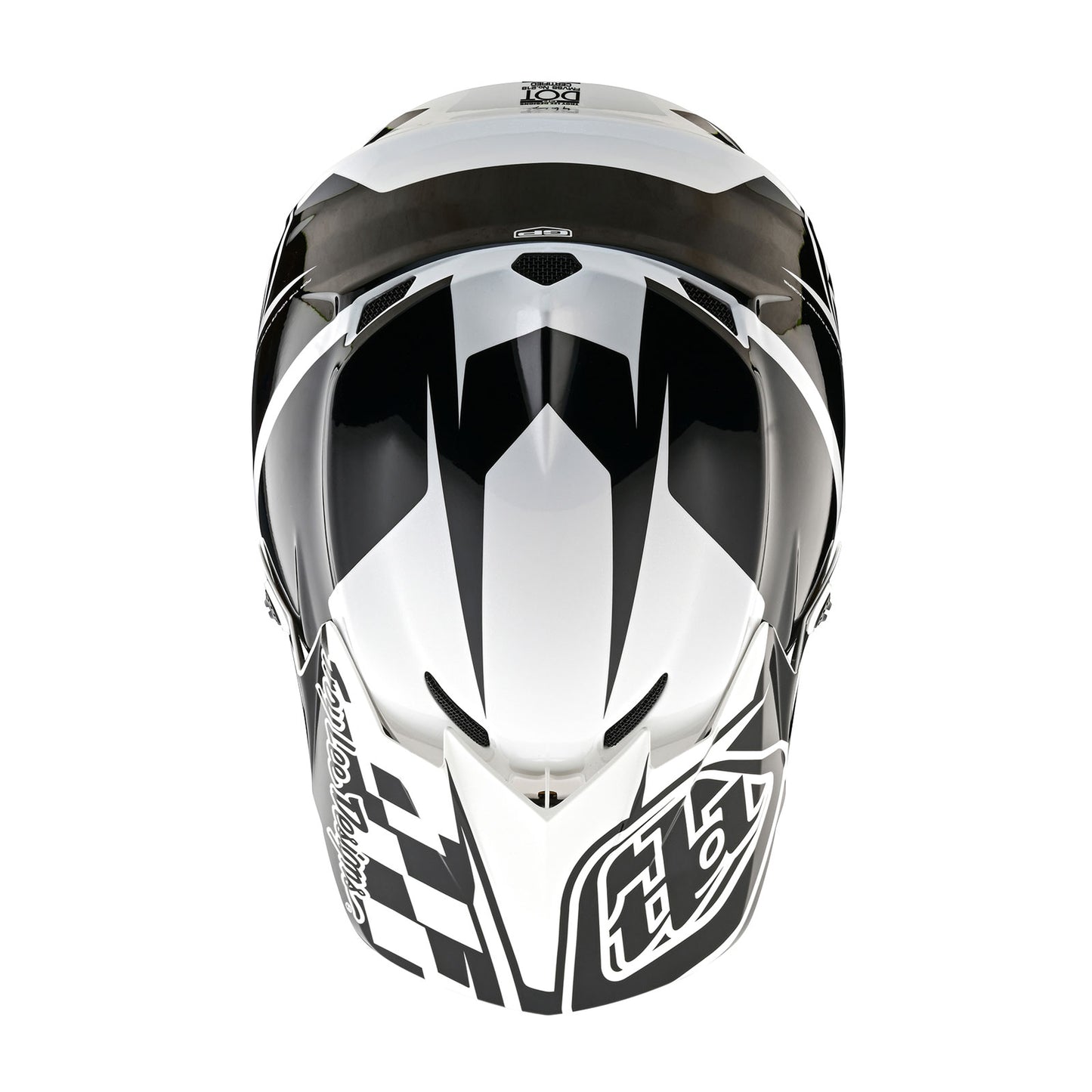 GP Helmet Check Up White / Black