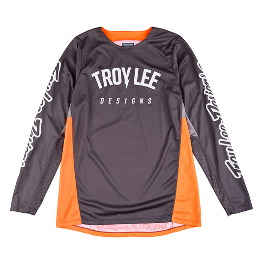 Maillot GP Pro Boltz Gris foncé / Orange fluo