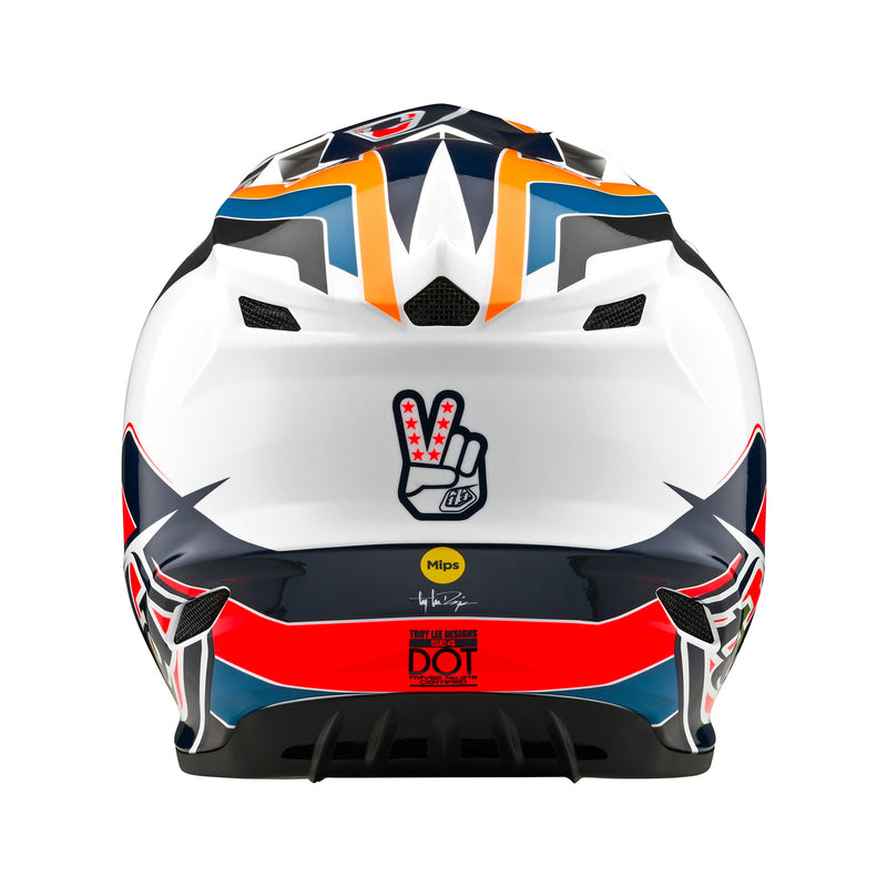 Casque SE4 en polyacrylite avec système MIPS Block bleu