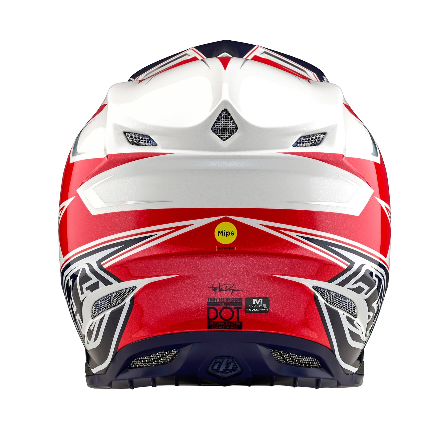 SE5 Composite Helmet W/MIPS Troy Lee Designs X Oakley Vision White / Blue