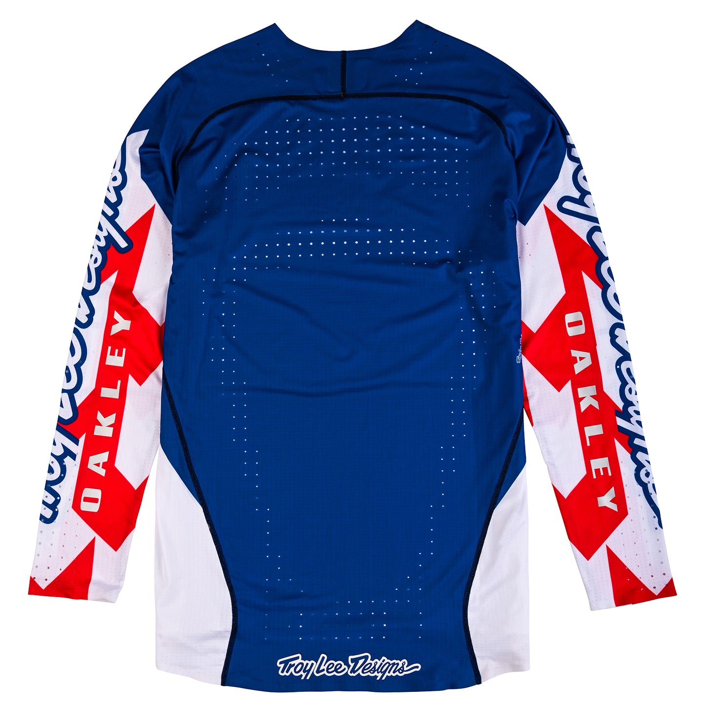Maillot SE Ultra Troy Lee Designs X Oakley Vision Blanc / Bleu