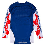 Maillot SE Ultra Troy Lee Designs X Oakley Vision Blanc / Bleu