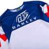 Maillot SE Ultra Troy Lee Designs X Oakley Vision Blanc / Bleu