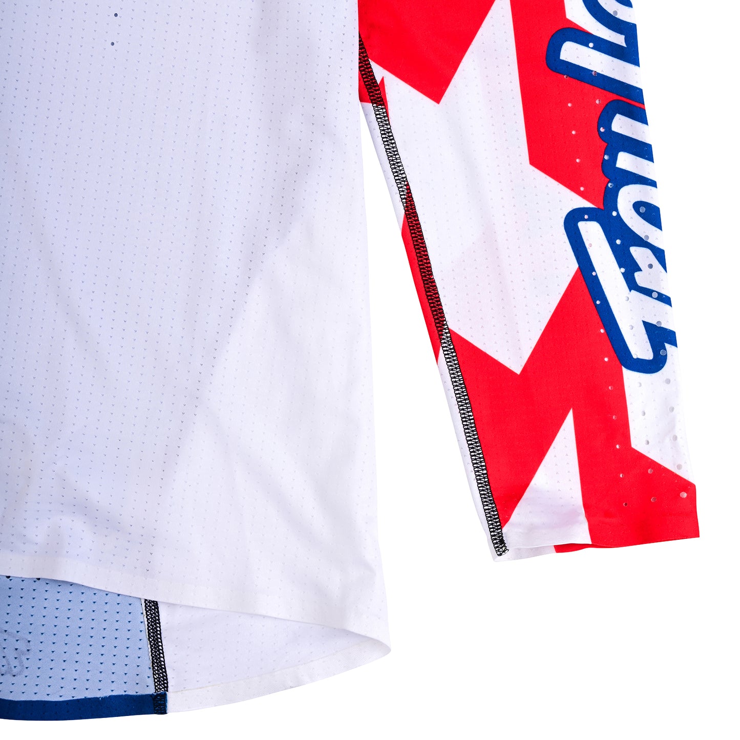 Maillot SE Ultra Troy Lee Designs X Oakley Vision Blanc / Bleu