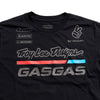 T-shirt manches longues TLD GasGas Team Noir