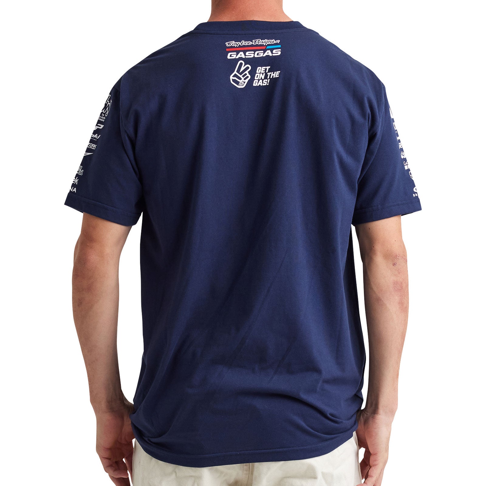 Short Sleeve Tee TLD GasGas Team Navy Troy Lee Designs Canada