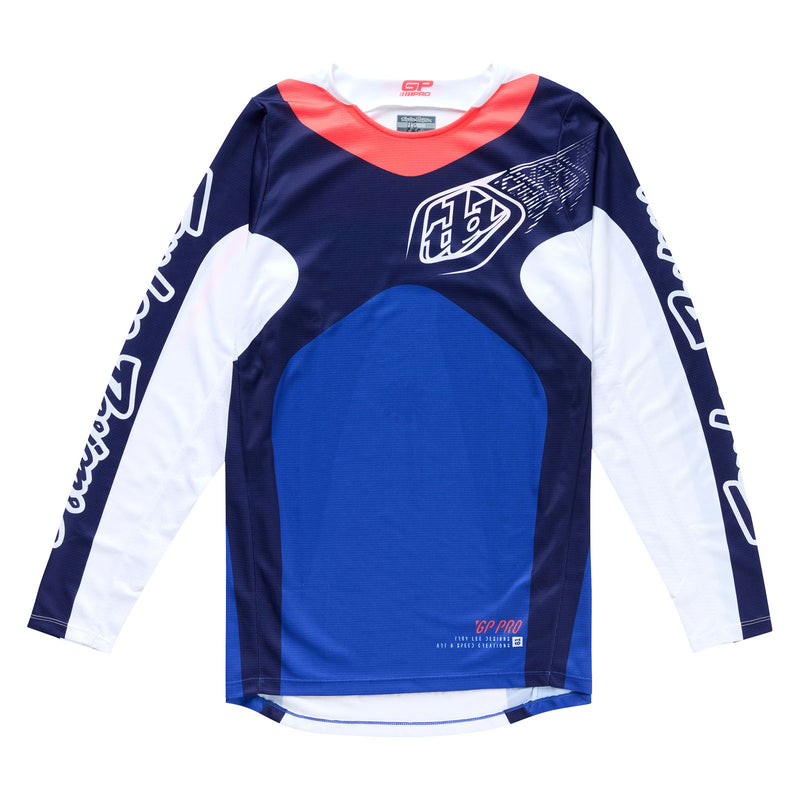 Cadres de maillot GP Pro bleu marine/blanc