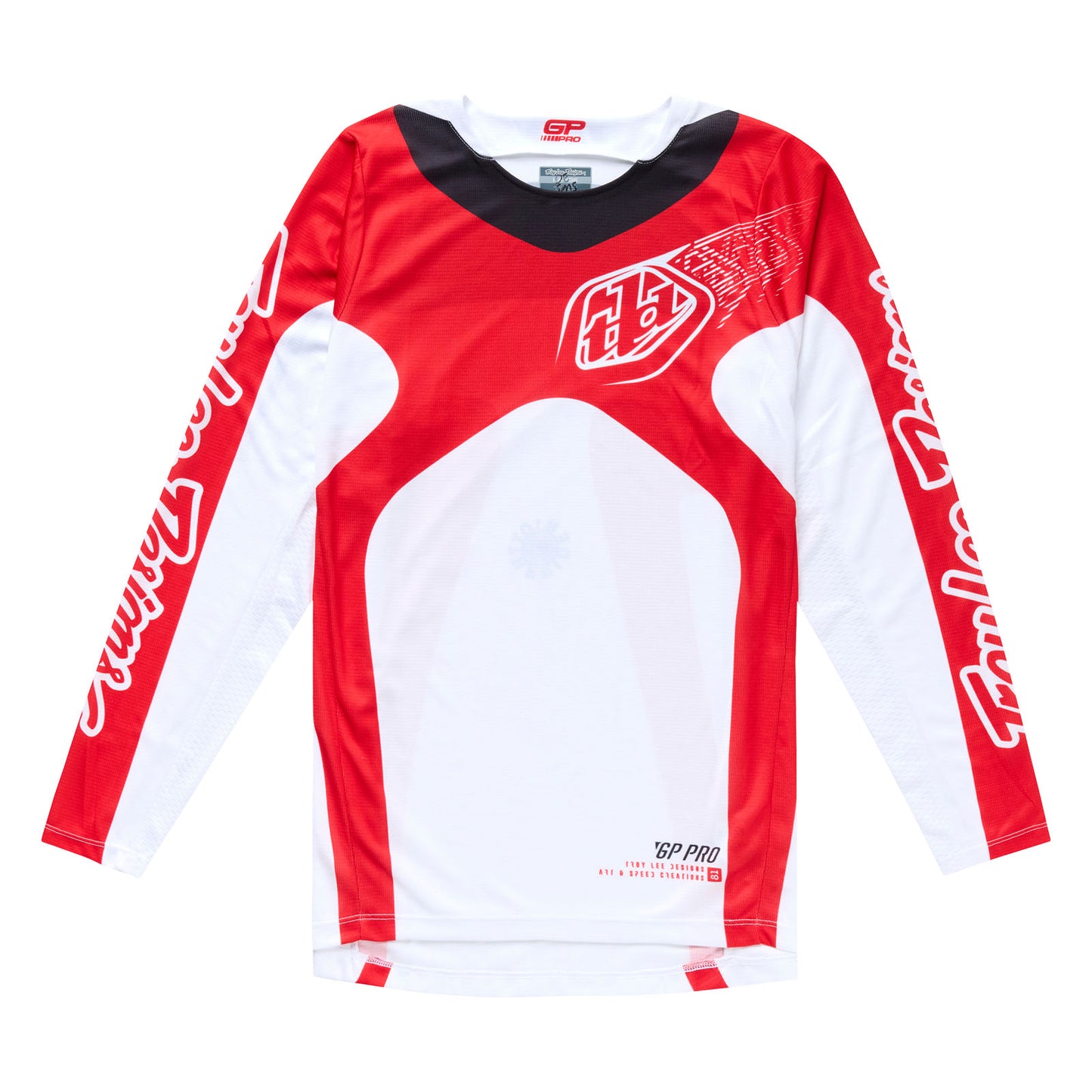 Cadres de maillot GP Pro blancs/rouges