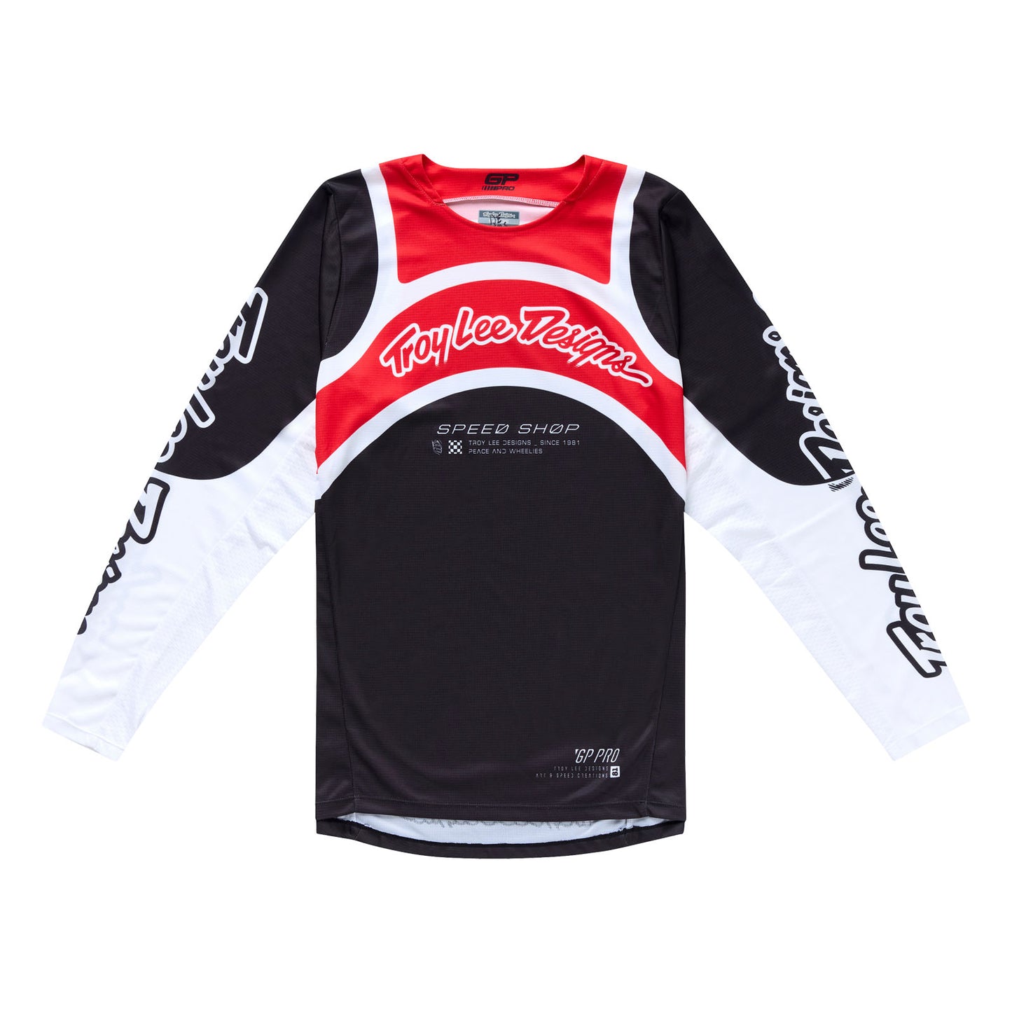 Maillot GP Pro Swerve Noir/Rouge