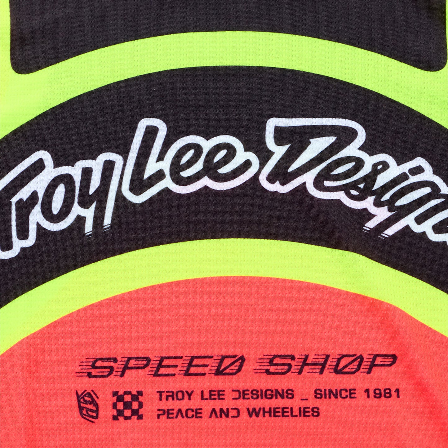 Maillot GP Pro Swerve Infra Rouge / Jaune Fluo