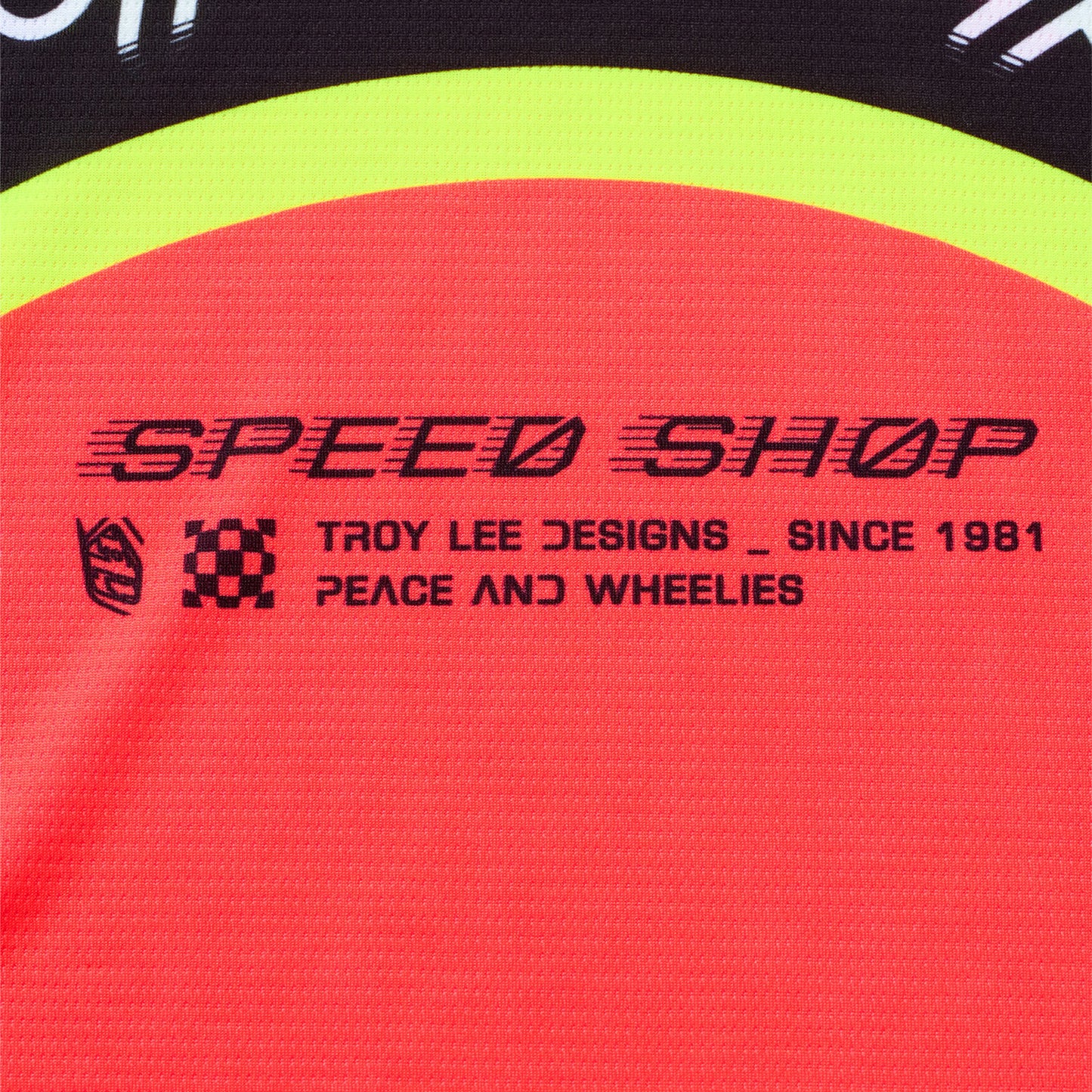 Maillot GP Pro Swerve Infra Rouge / Jaune Fluo