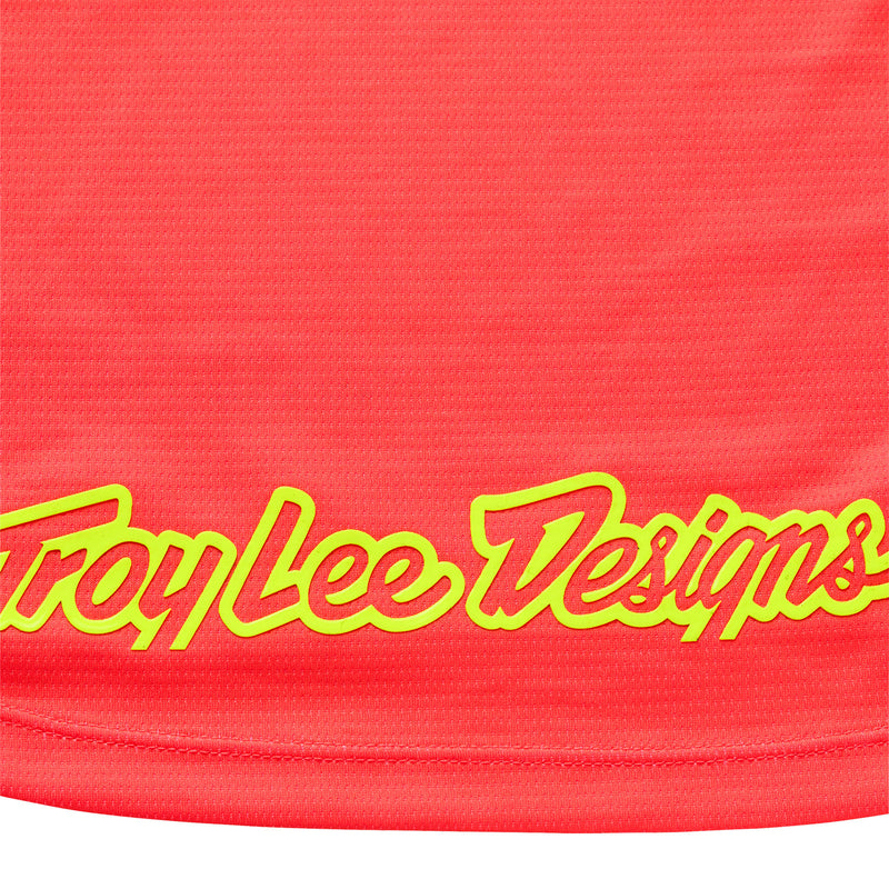 Maillot GP Pro Swerve Infra Rouge / Jaune Fluo