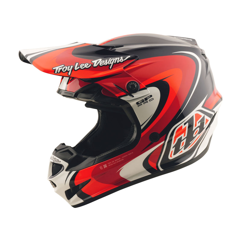 Casque Youth GP Pro Crossover Noir/Rouge
