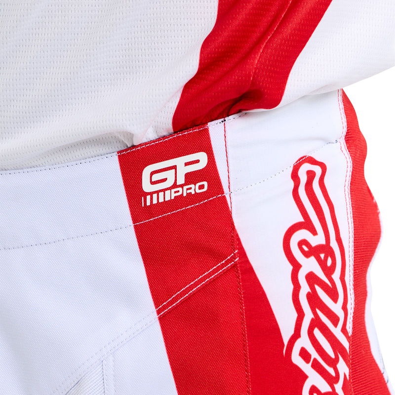Cadres de pantalon GP Pro Blanc / Rouge