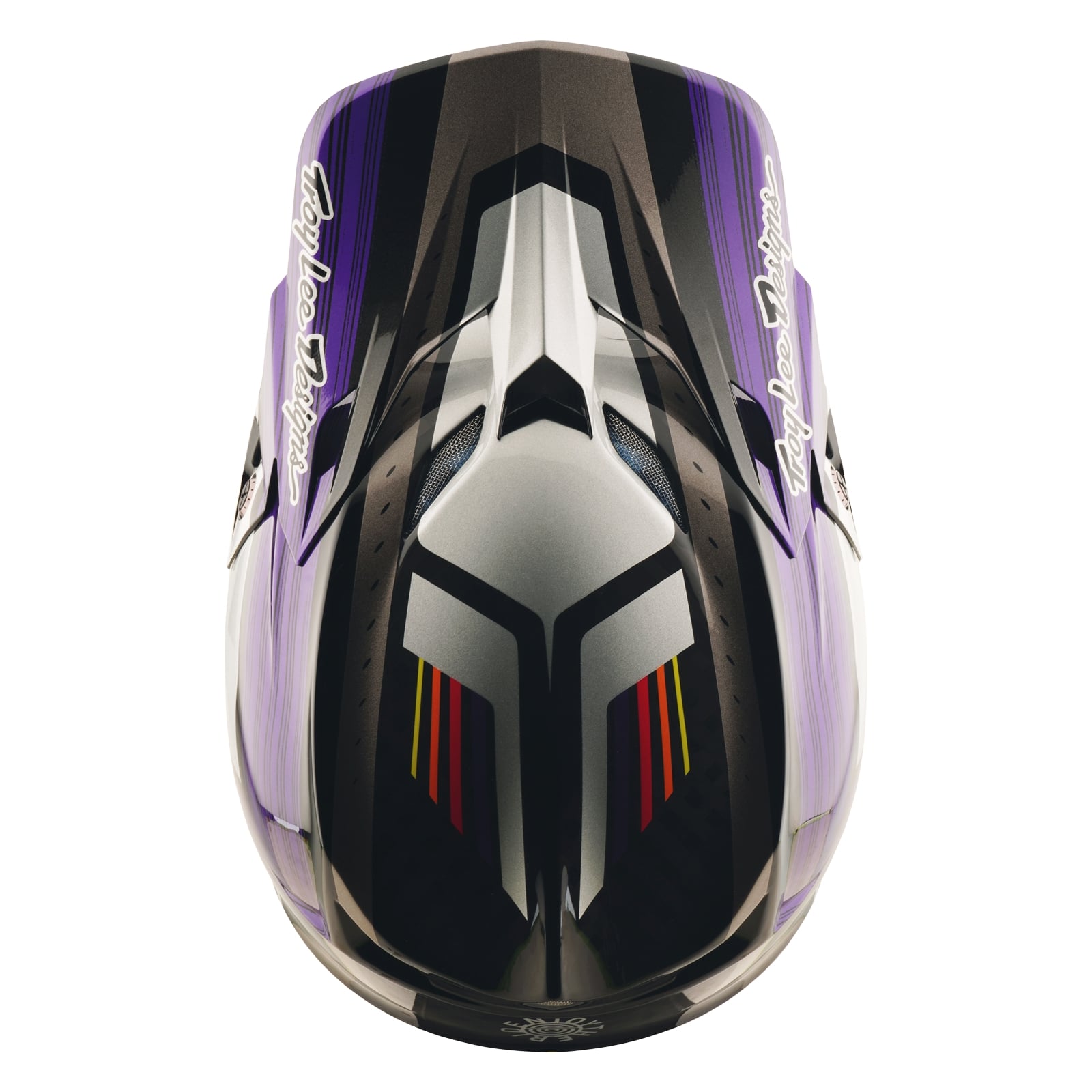 SE5 Carbon Helmet Stripes Black / Purple – Troy Lee Designs