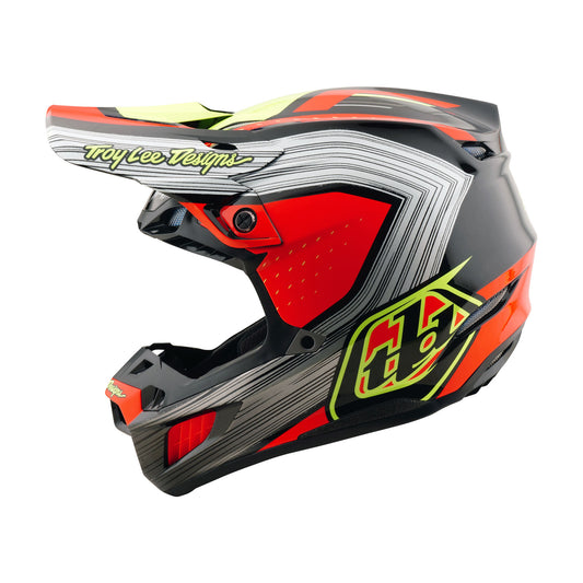 SE5 Composite Helmet Stripes Black / Infra Red