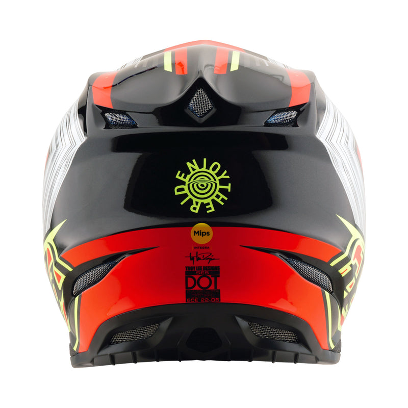 Bandes noires/rouges infrarouges pour casque composite SE5
