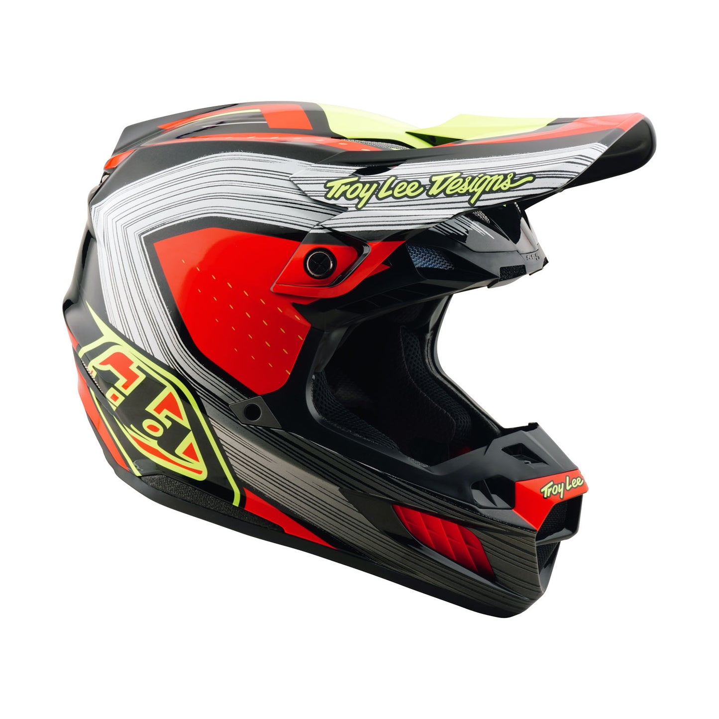 Bandes noires/rouges infrarouges pour casque composite SE5