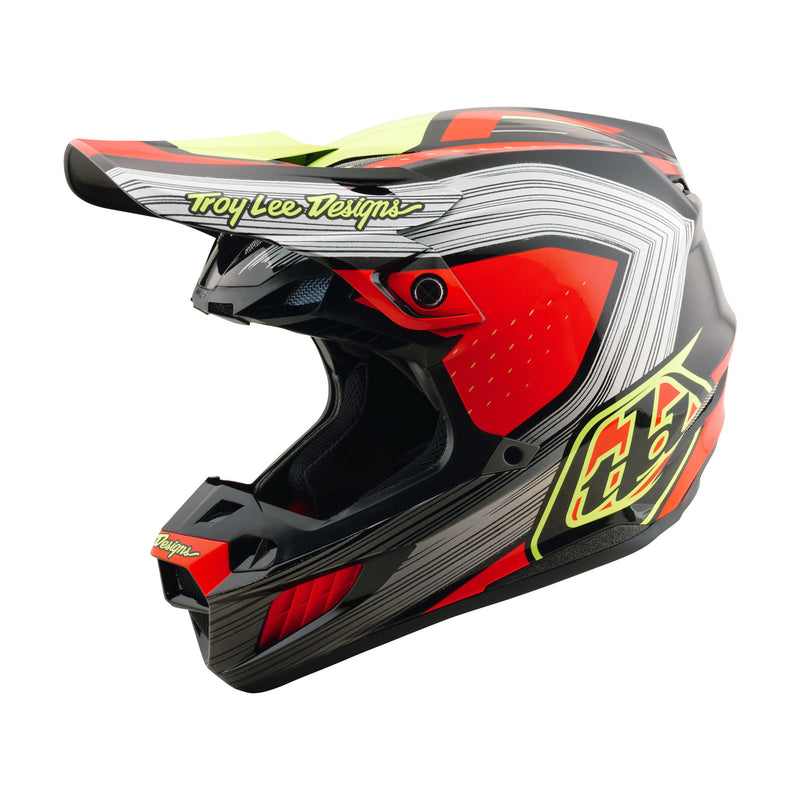 Bandes noires/rouges infrarouges pour casque composite SE5