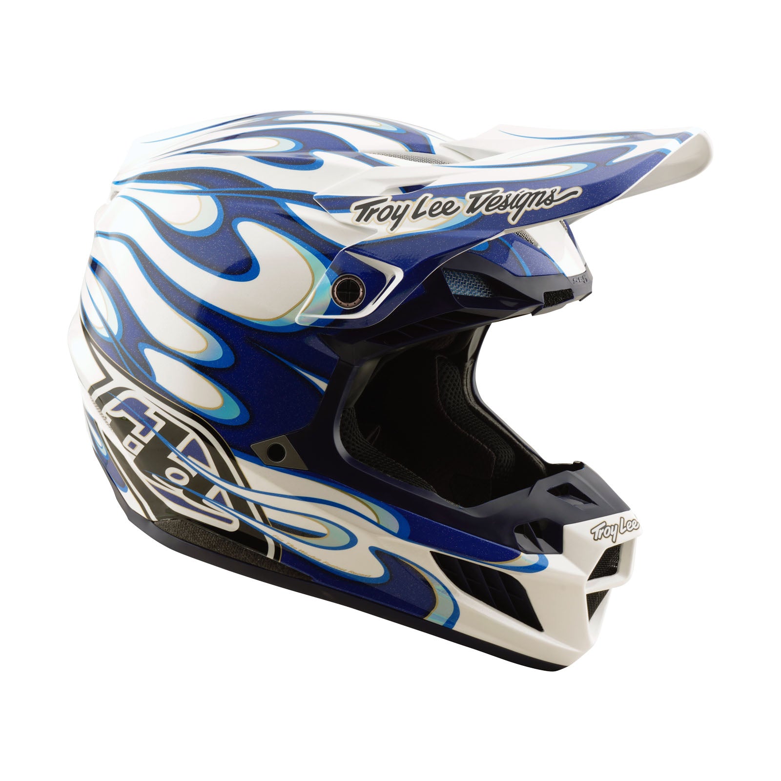 Troy Lee Designs SE5 compositeヘルメット付属品あり SE5 Composite Helmet Torched Blue – Troy Lee Designs