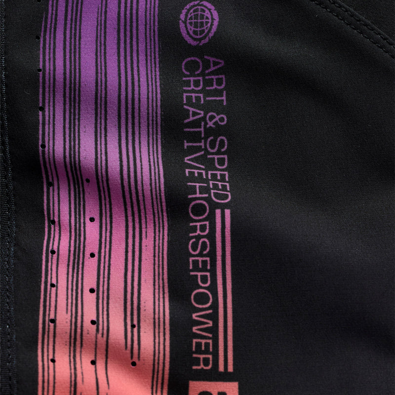 Pantalon SE Pro à rayures noires/multicolores