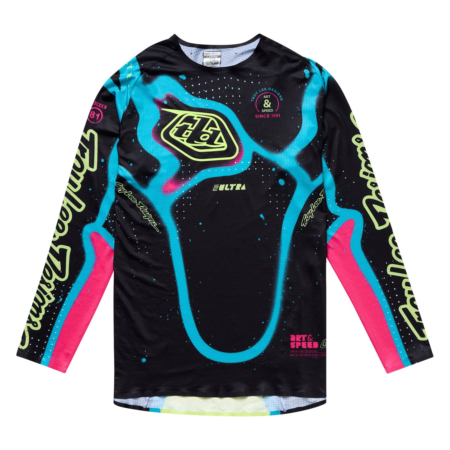 Membrane SE Ultra Jersey Noir / Jaune fluo