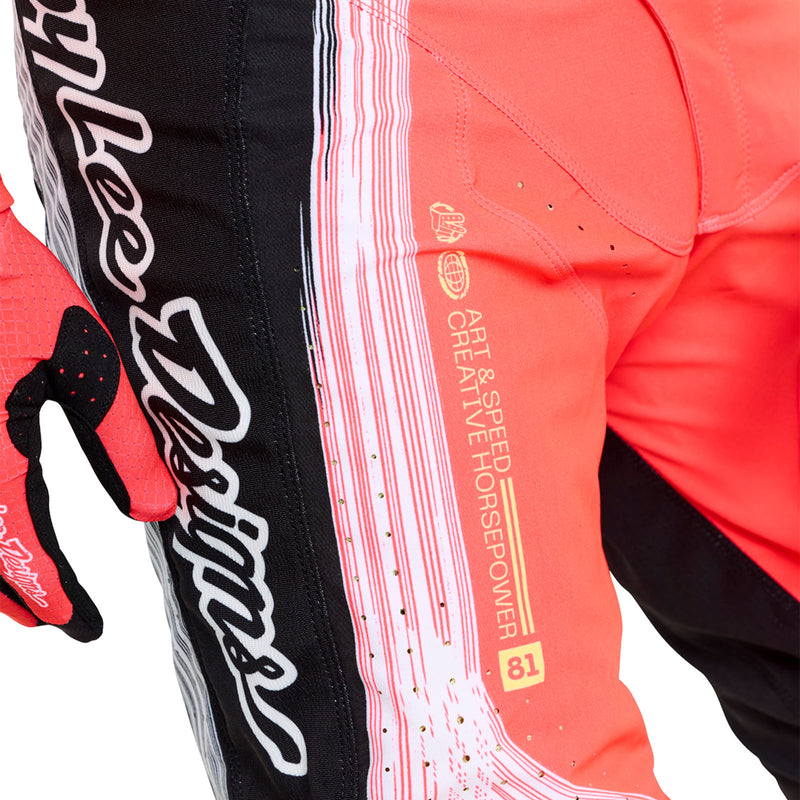 SE Pro Pant Stripes Infra Red / Black