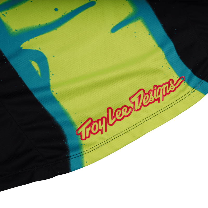 Youth GP Pro Jersey Membrane Black / Glo Yellow